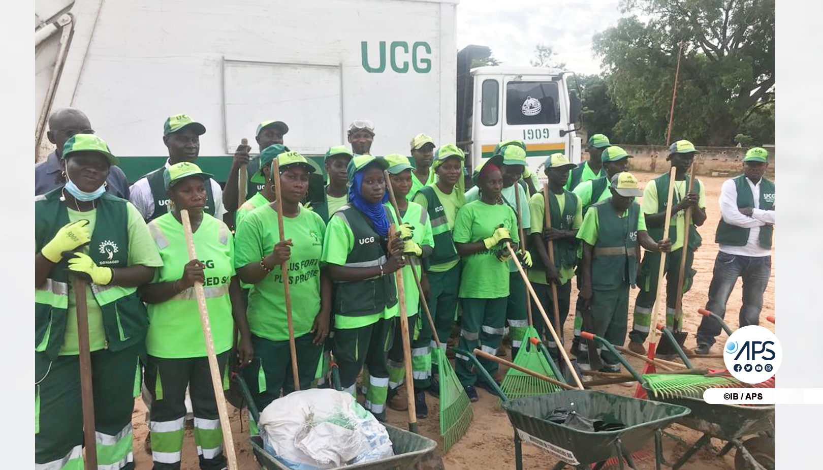 (2) Photos: Le PROMOGED lance la deuxième édition de sa campagne de nettoiement des écoles à Sédhiou